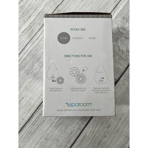 Sparoom Mini Scentifier Essential Oil Fan Diffuser; New - Picture 2 of 4